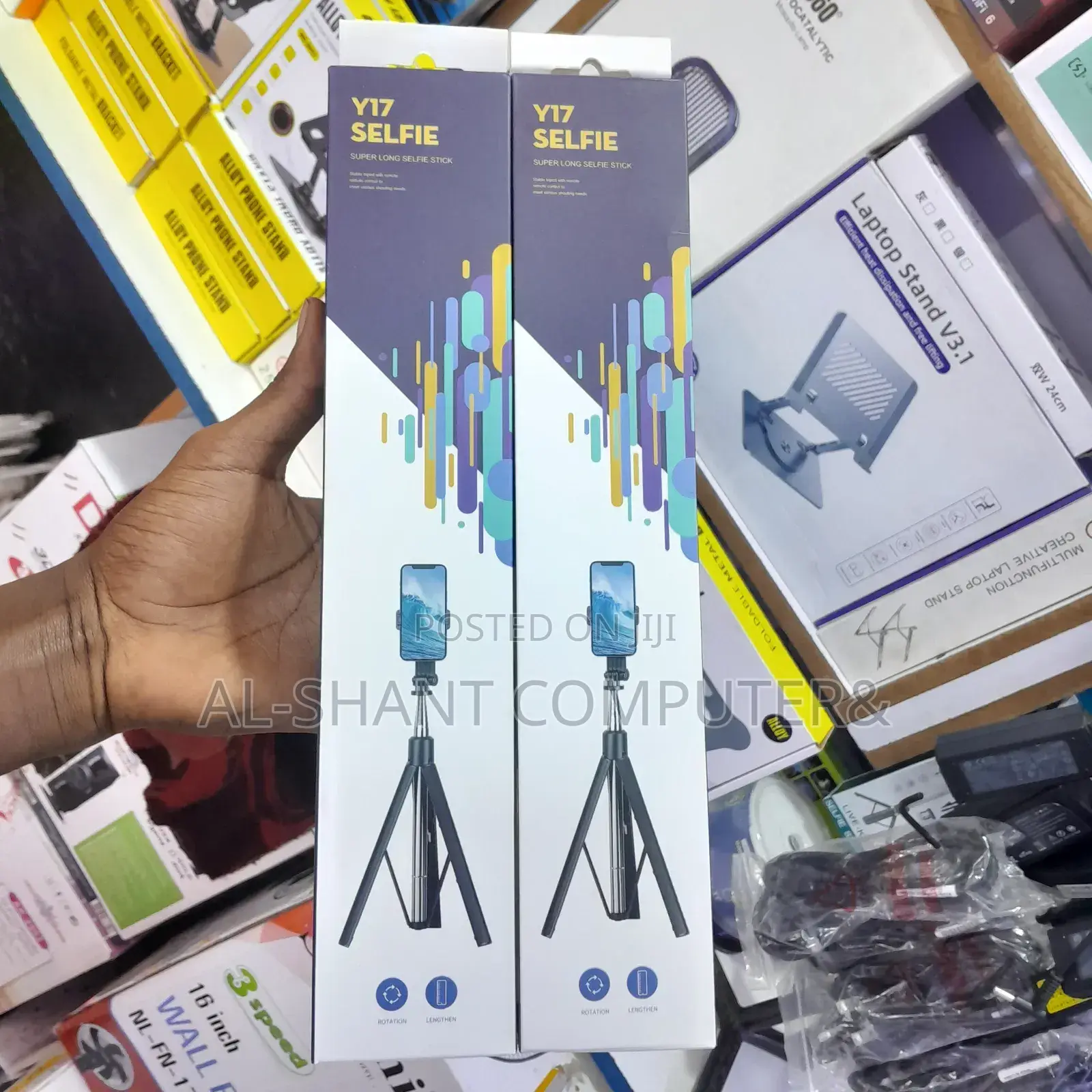 Y17 Tripod Stand/Phone Holder