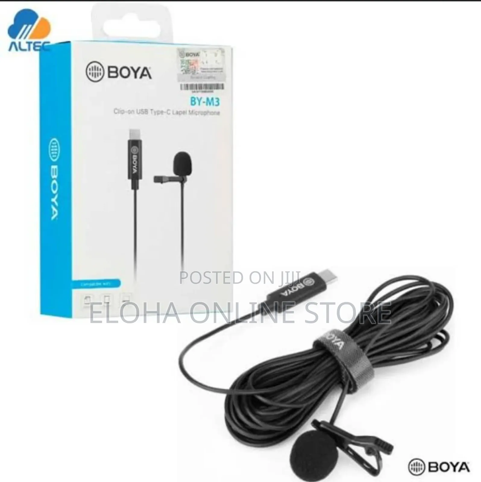 Boya Type-C Clip on Universal Microphone