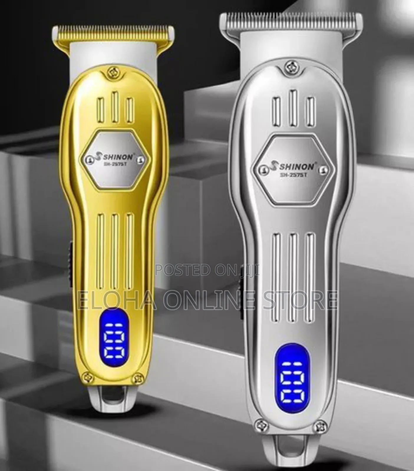 Shinon LCD Trimmer Electric Hair Clipper Usb Rechargeable