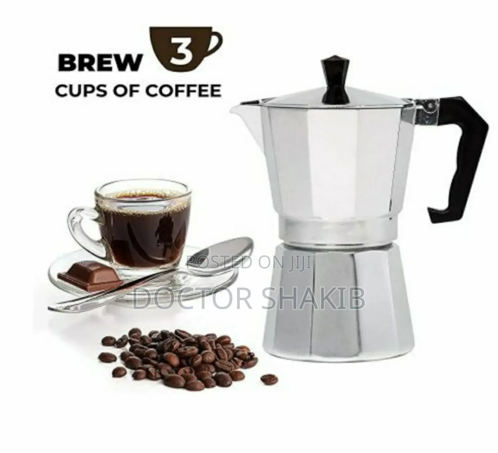 New Coffee Maker Moka Pot Top Expresso Latte Percolator