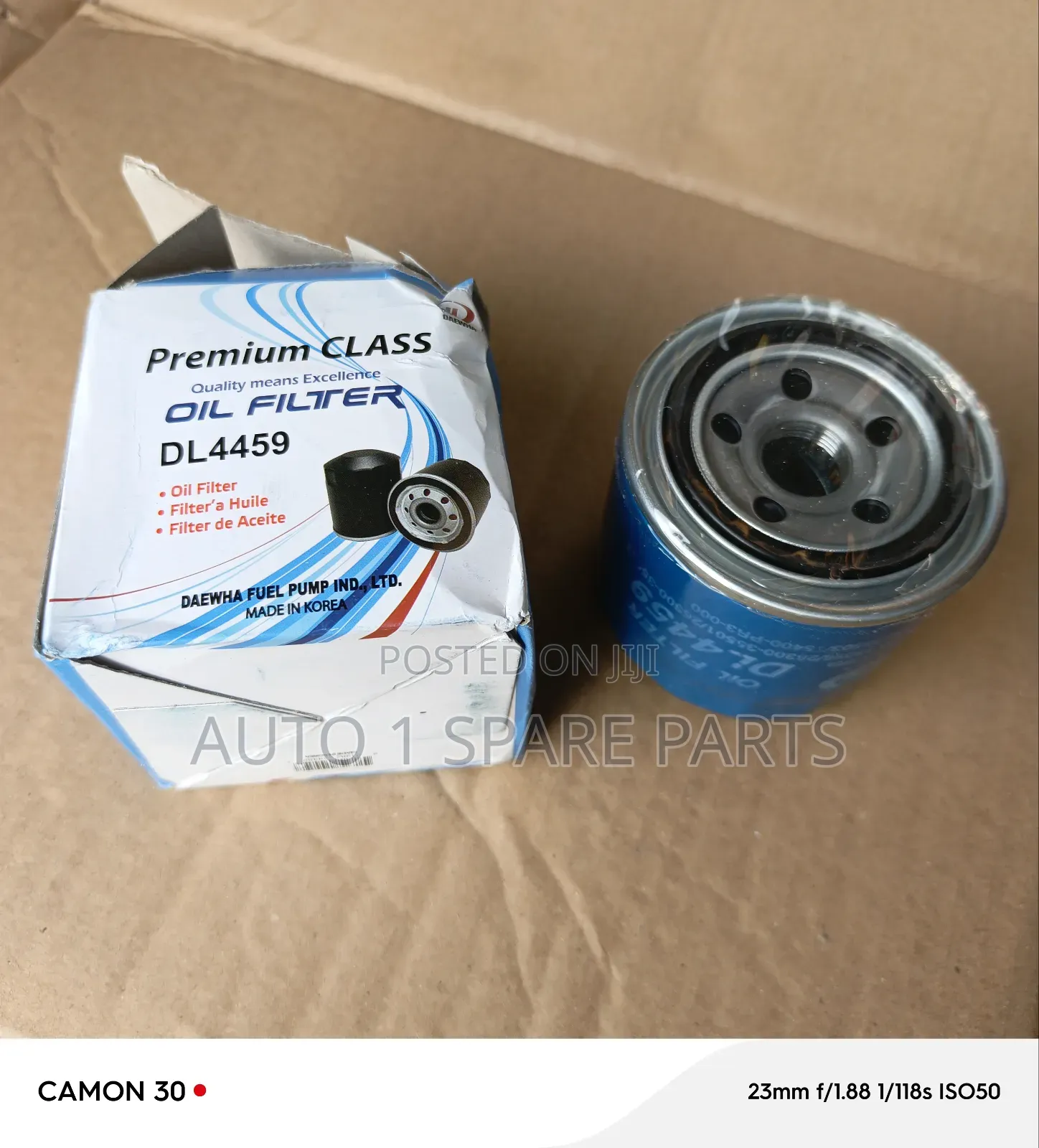 Oil Filter for Kia Sorento and Hyundai Santa Fe