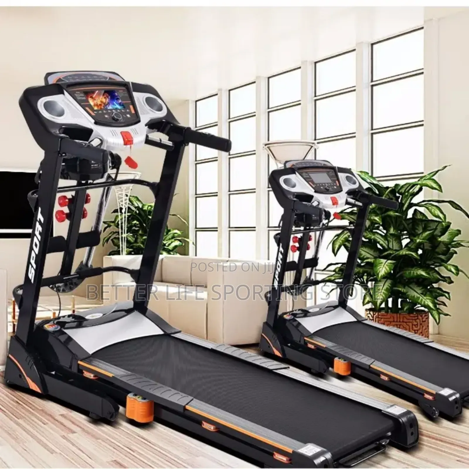 Treadmill Sport 3.5 Hp Home Use