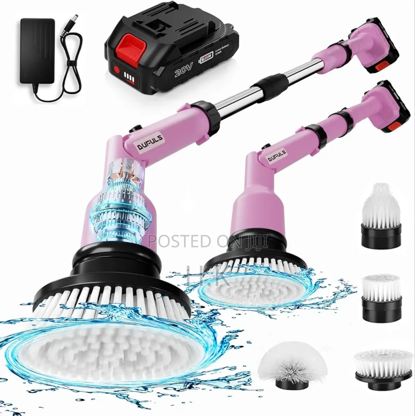 DSP Kd2504 11-in-1 Electric Spin Scrubber