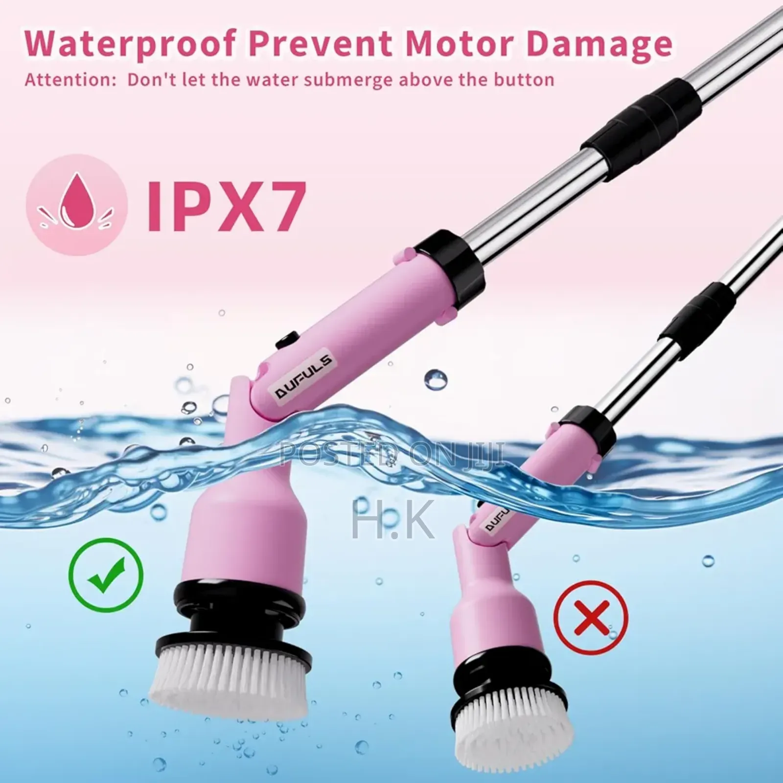 DSP Kd2504 11-in-1 Electric Spin Scrubber