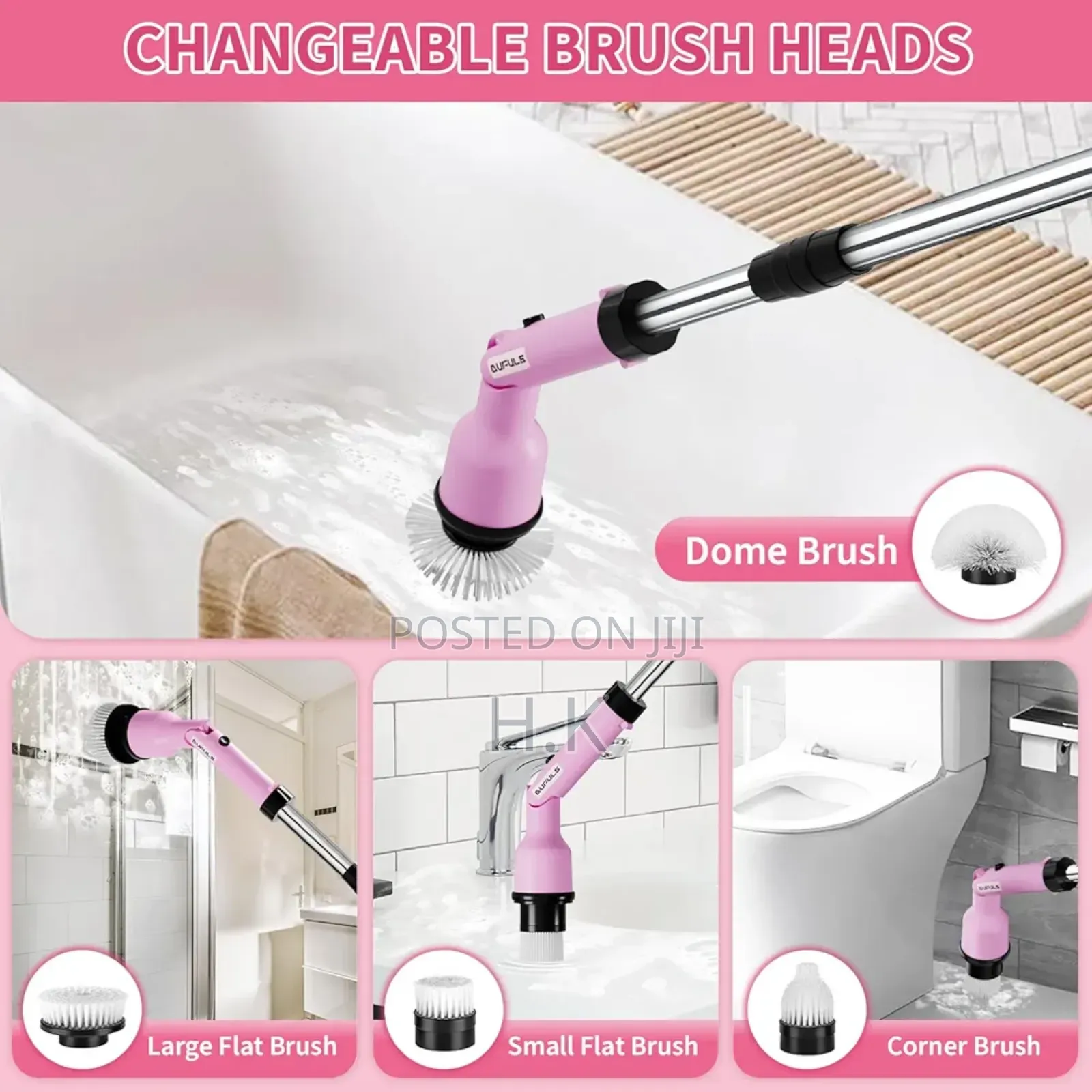 DSP Kd2504 11-in-1 Electric Spin Scrubber