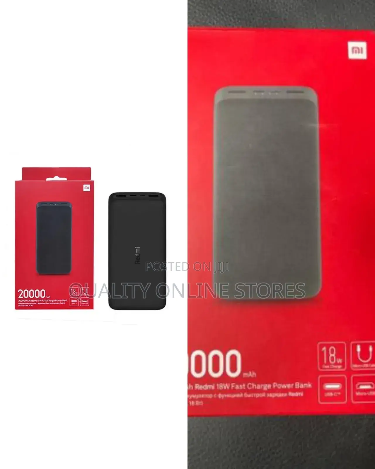 20000mh Redmi Power Bank