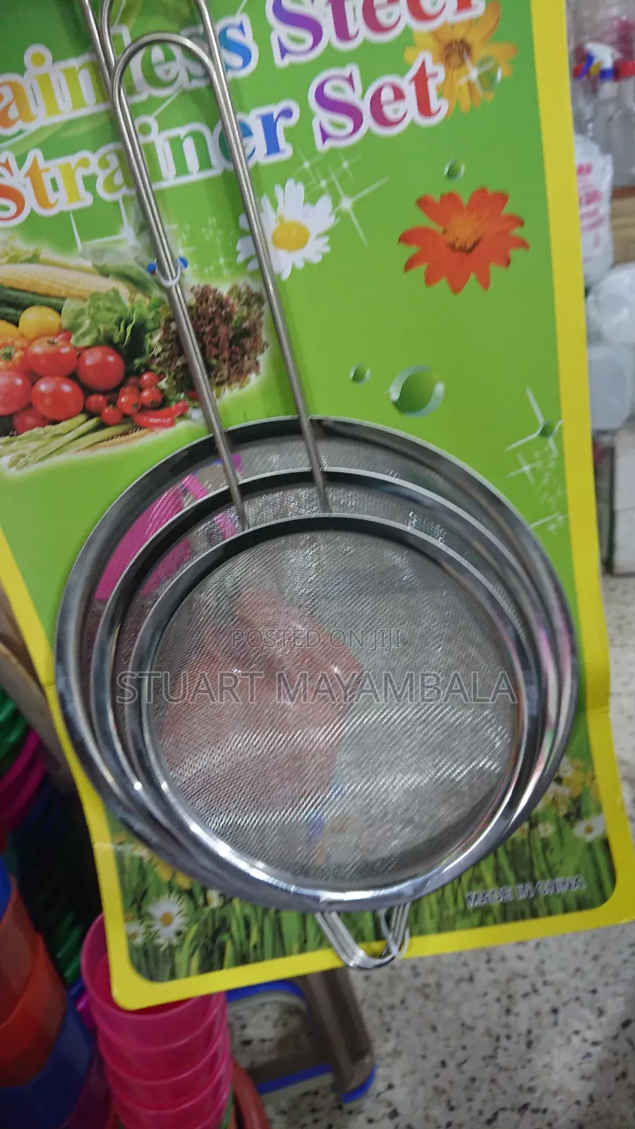 Stainless Steel Strainer Set