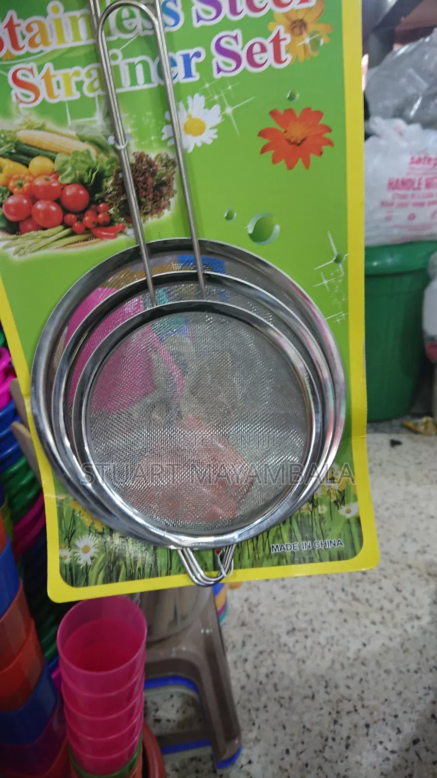 Stainless Steel Strainer Set