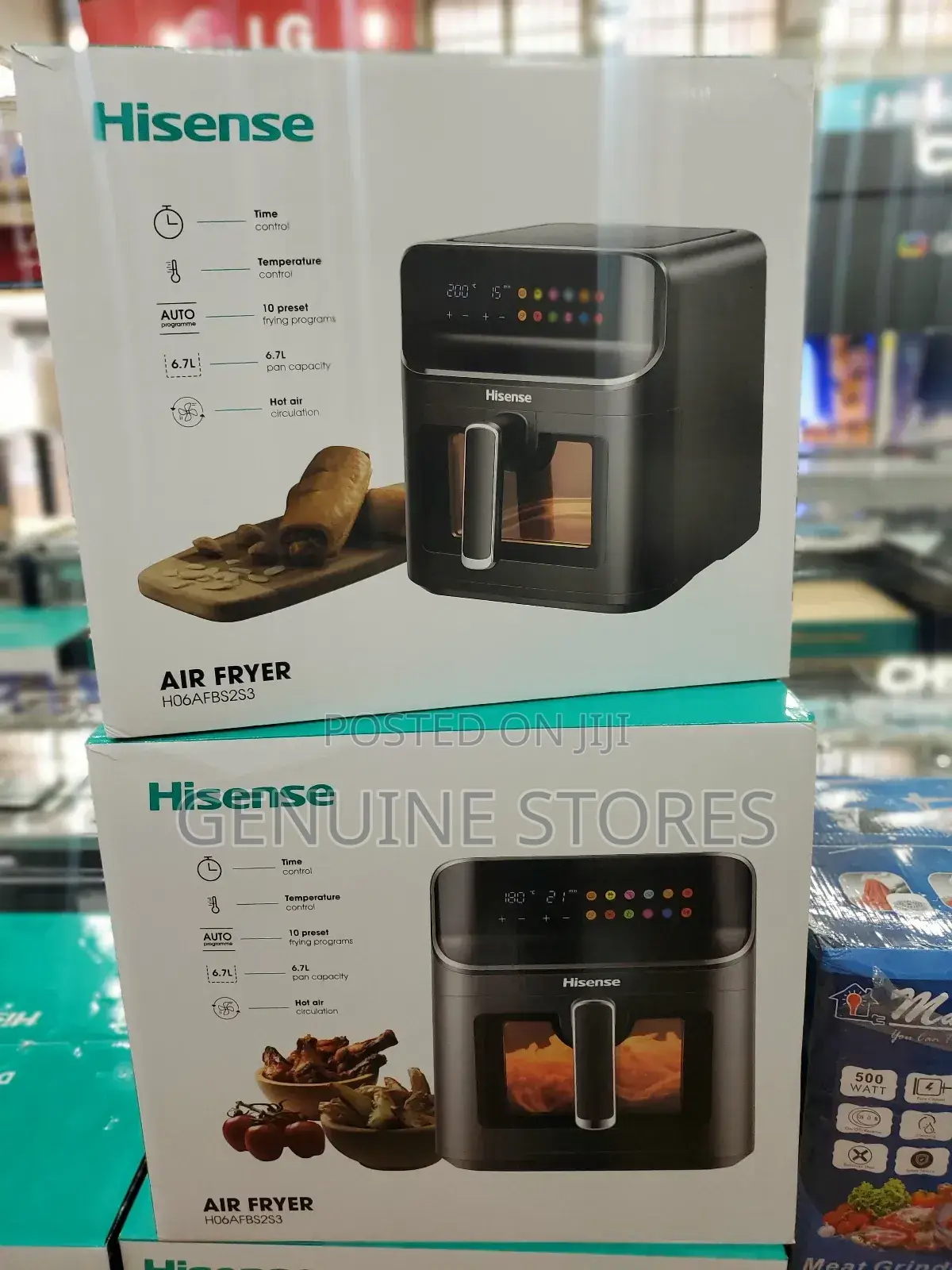 Hisense Air Fryer of 6.7litres.