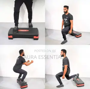 Adjustable Height Non-Slip Fitness Aerobic Stepper