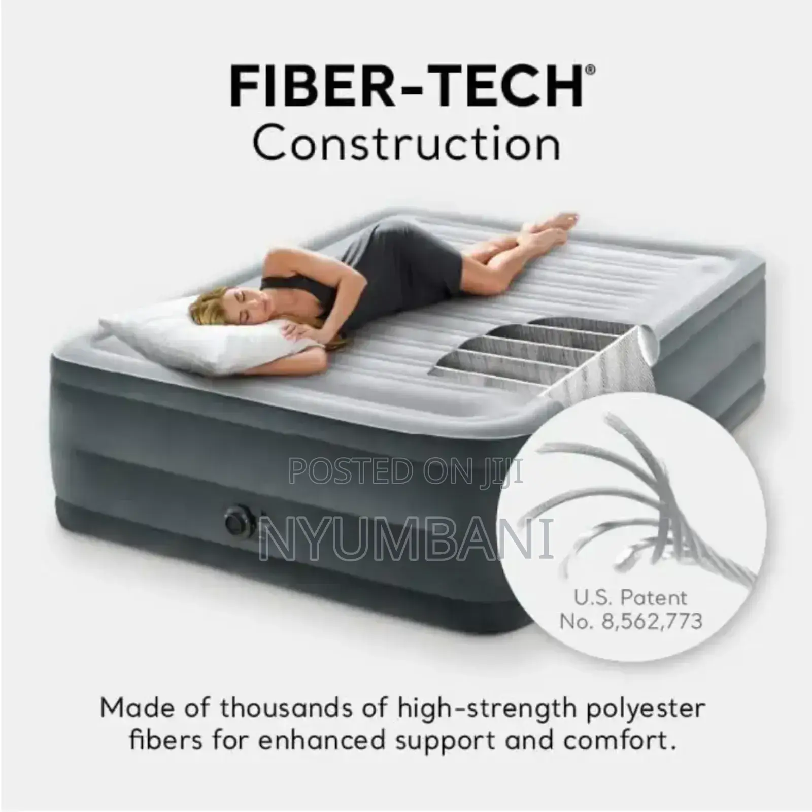 Intex 5 by 6 Air Mattress High Density