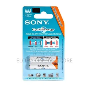 Sony Cycle Energy Aa Rechargeable Batteries