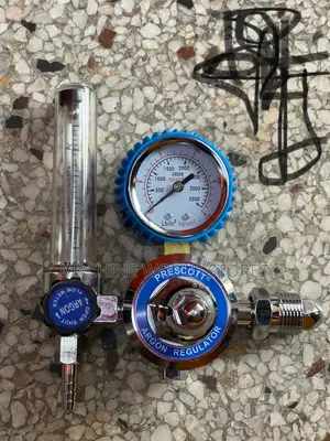 Argon Regulator With Single Flow Meter