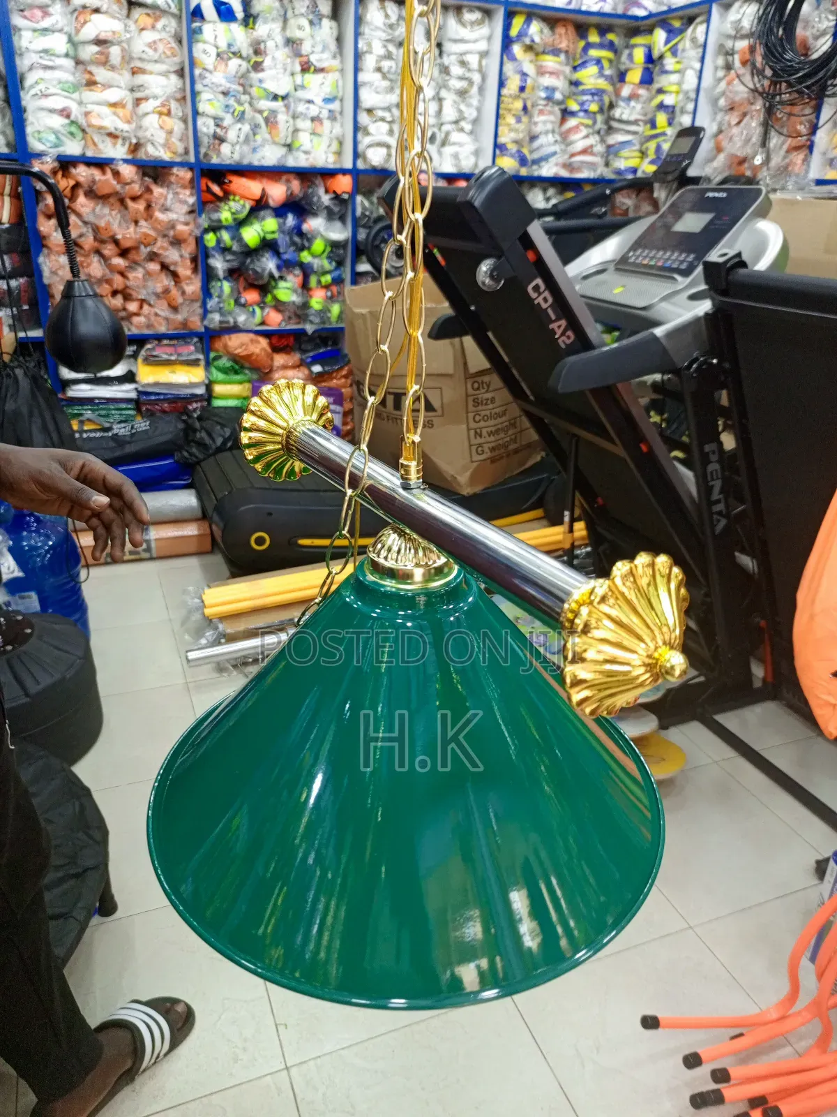 Pool Table Light Fixture