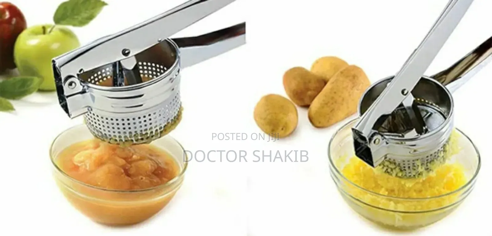 Quality Stainless Steel Potato Masher Rice Fruit Juicer
