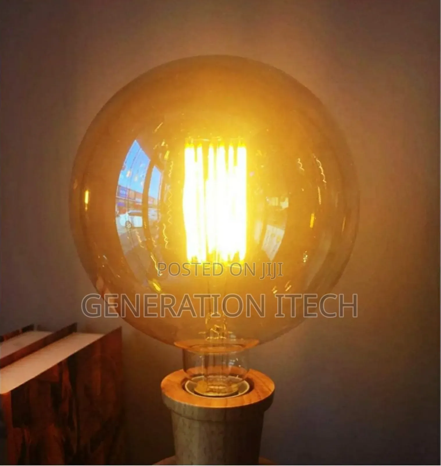 Led Filament Bulb, Warm White 
For Indoor, Dinning