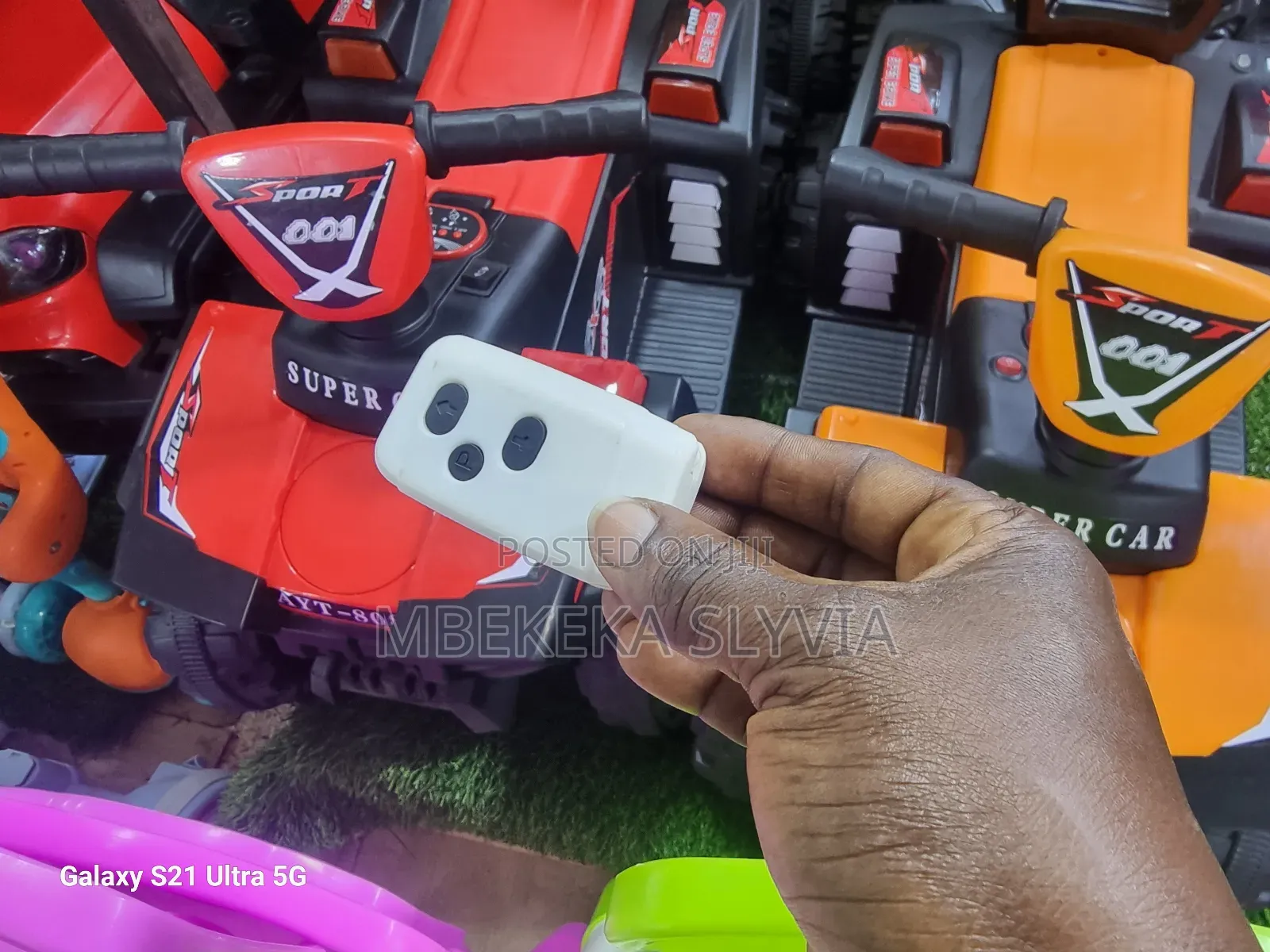 Kids Toy Cars Rechargeable-Big Tyres With Remote