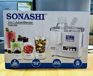 Sonashi4 in 1 Juicer, Blender Juicer With 2yrs Warranty