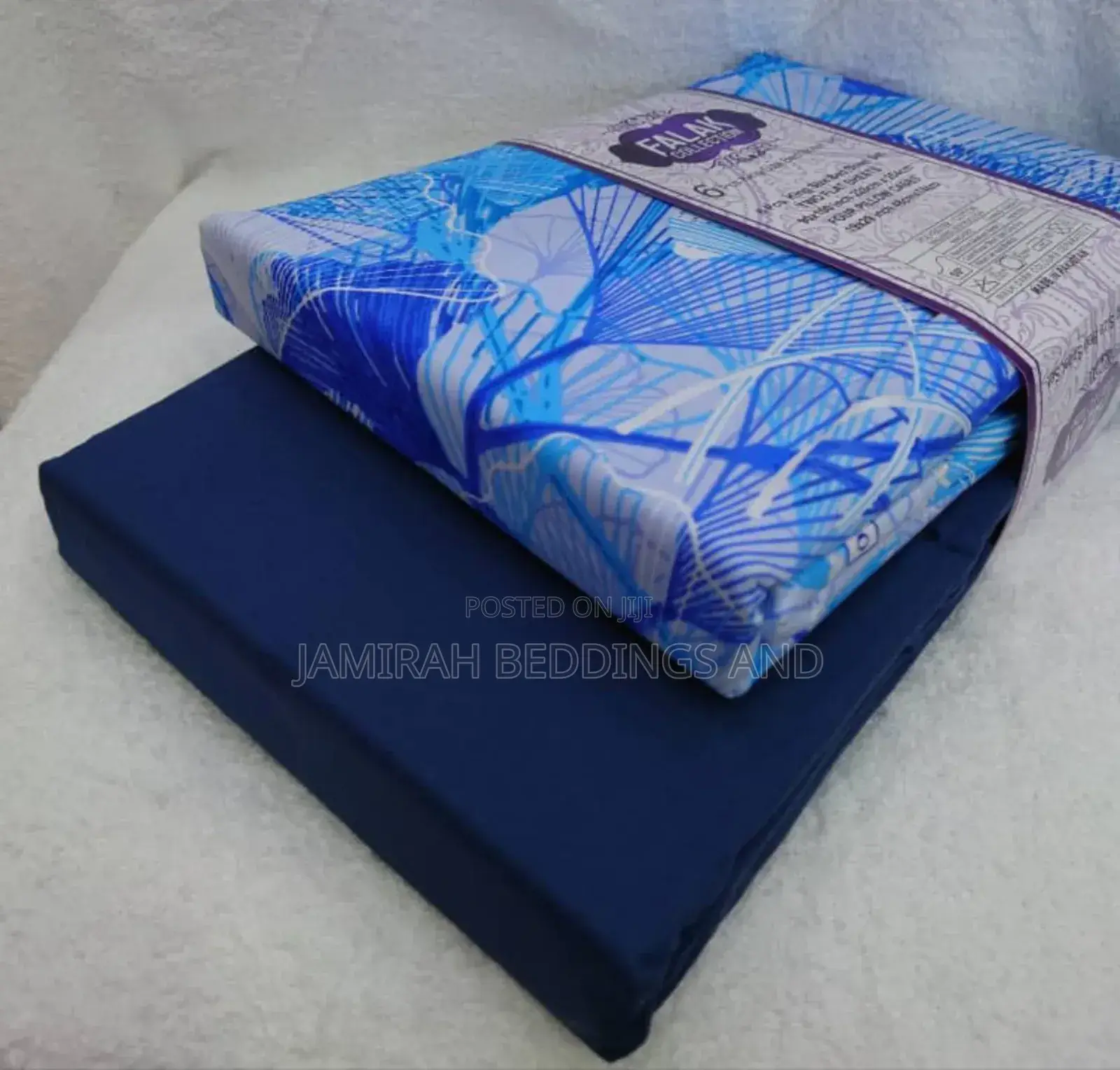 Plain and Stripped Cotton Bedsheet