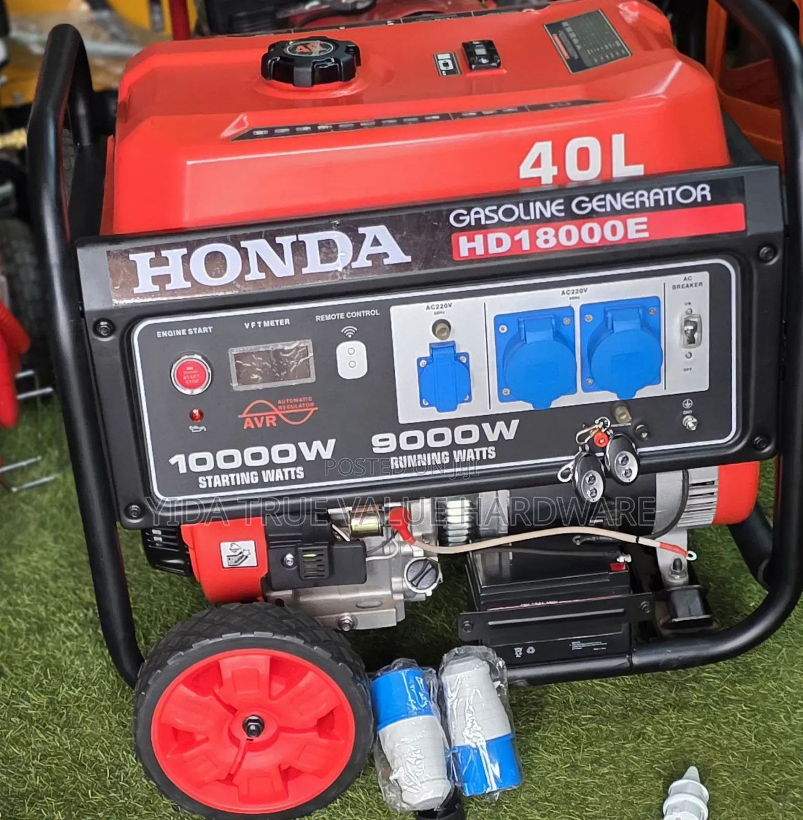 10kva Honda Generator Button and Key to Start