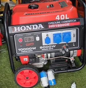 10kva Honda Generator Button and Key to Start