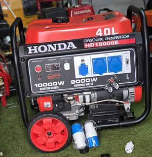 10kva Honda Generator Button and Key to Start