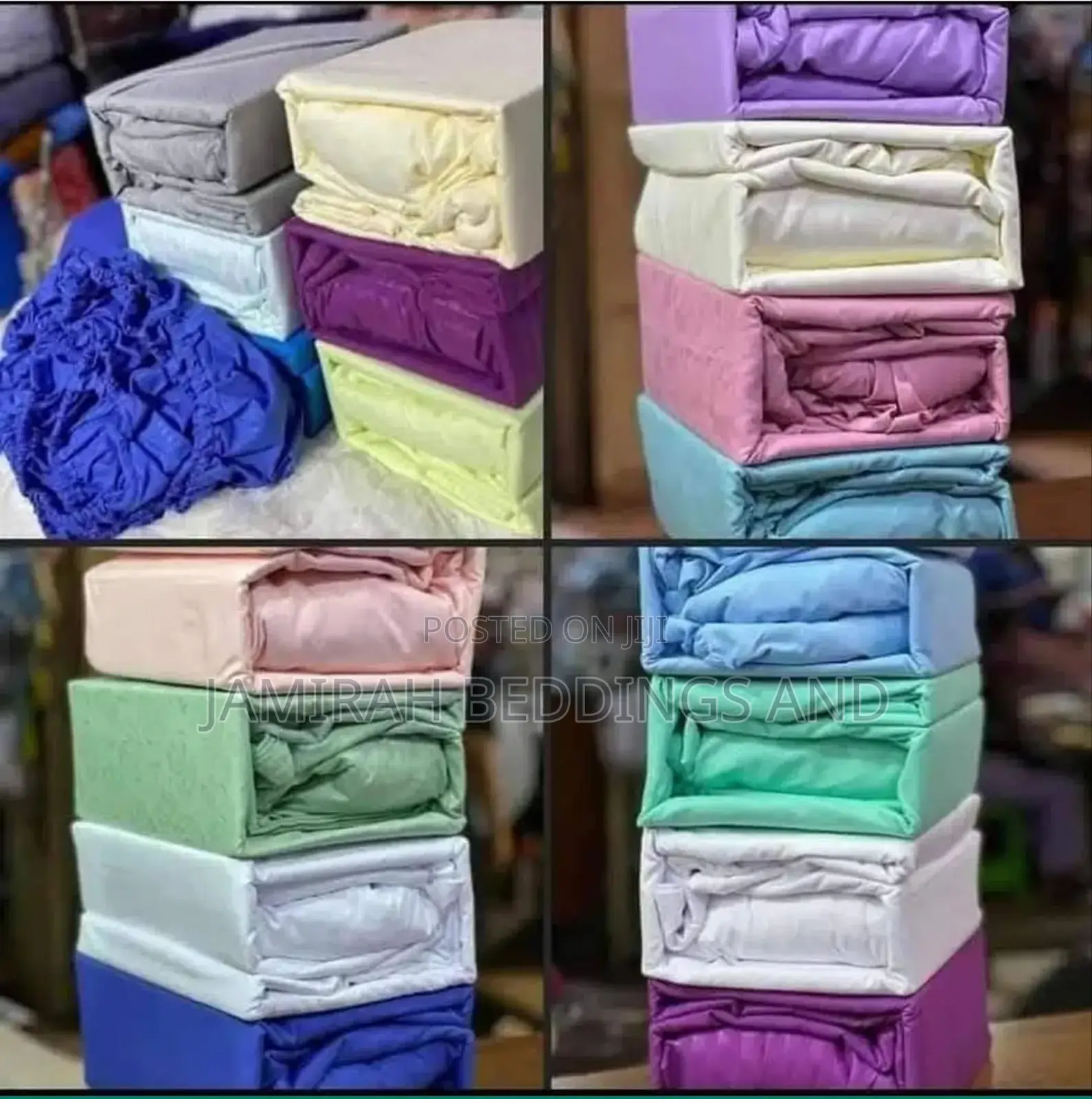 Cotton Bedsheet With Some Small Flowers