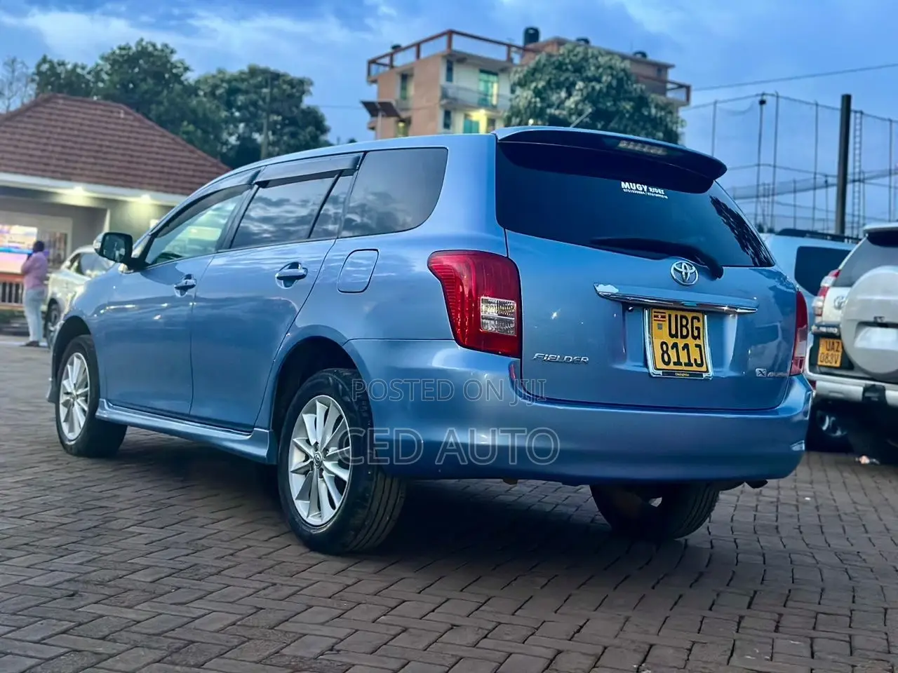 Toyota Corolla Fielder 2008 Blue