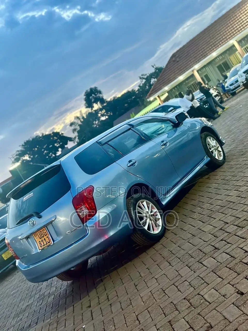 Toyota Corolla Fielder 2008 Blue
