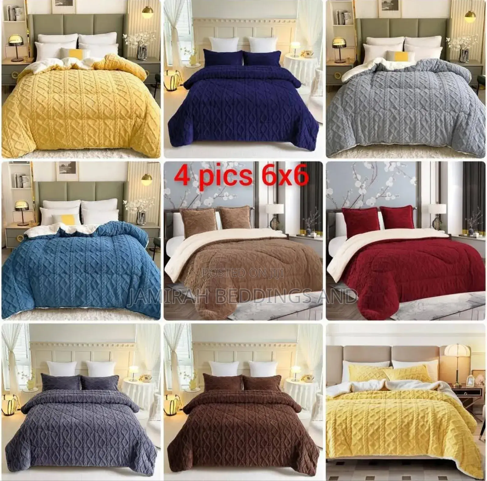 Coral Dove With Sheet and Pillow Cases