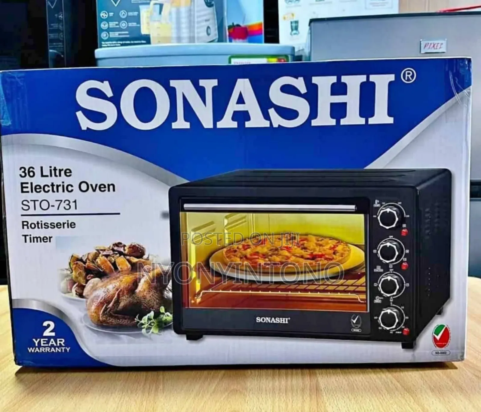 Sonashi 36liters Automatic Electric Oven