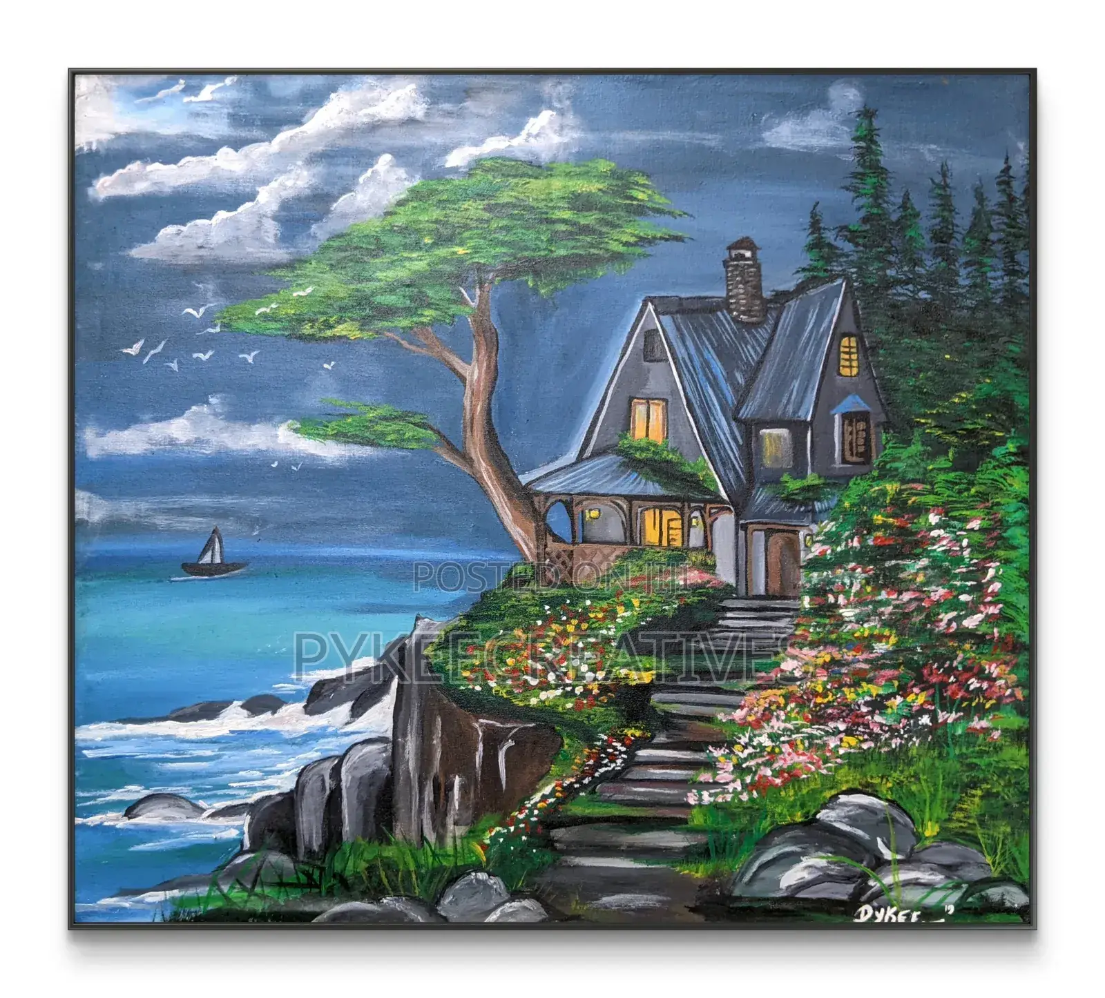 Nature Art Piece - Silence in the Night