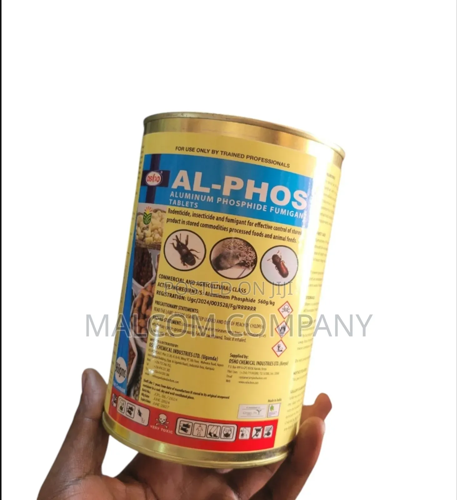 Crop Pests Fumigation Tablets, Rats and Snakes - Al-Phos