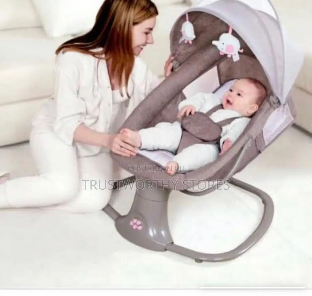Deluxe Multi-Functional Bassinet - Electric Baby Swing