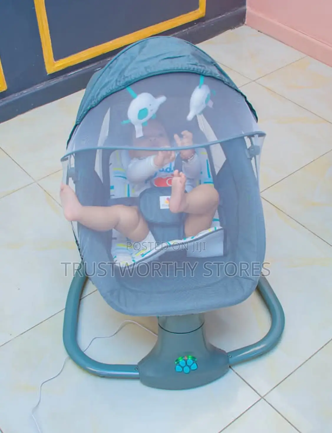 Deluxe Multi-Functional Bassinet - Electric Baby Swing