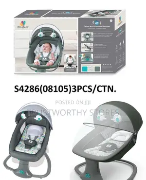 Deluxe Multi-Functional Bassinet - Electric Baby Swing