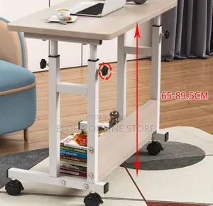 Movable Bedside Laptop Table With Wheels
