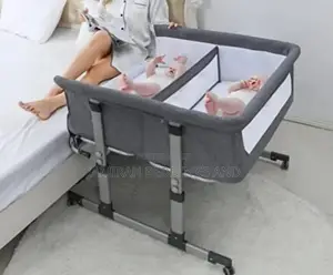 Twin Baby Bedside Crib Net
