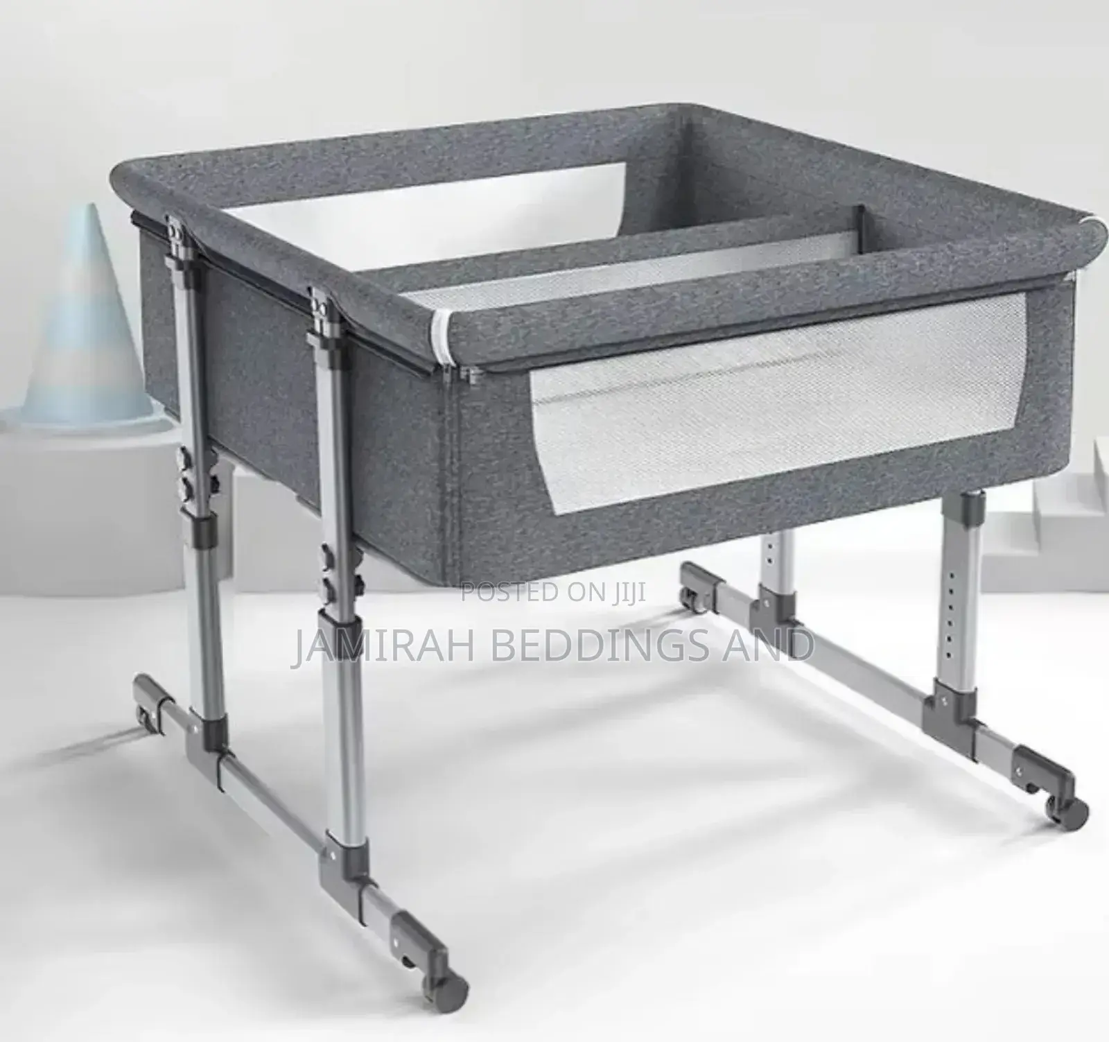 Twin Baby Bedside Crib Net