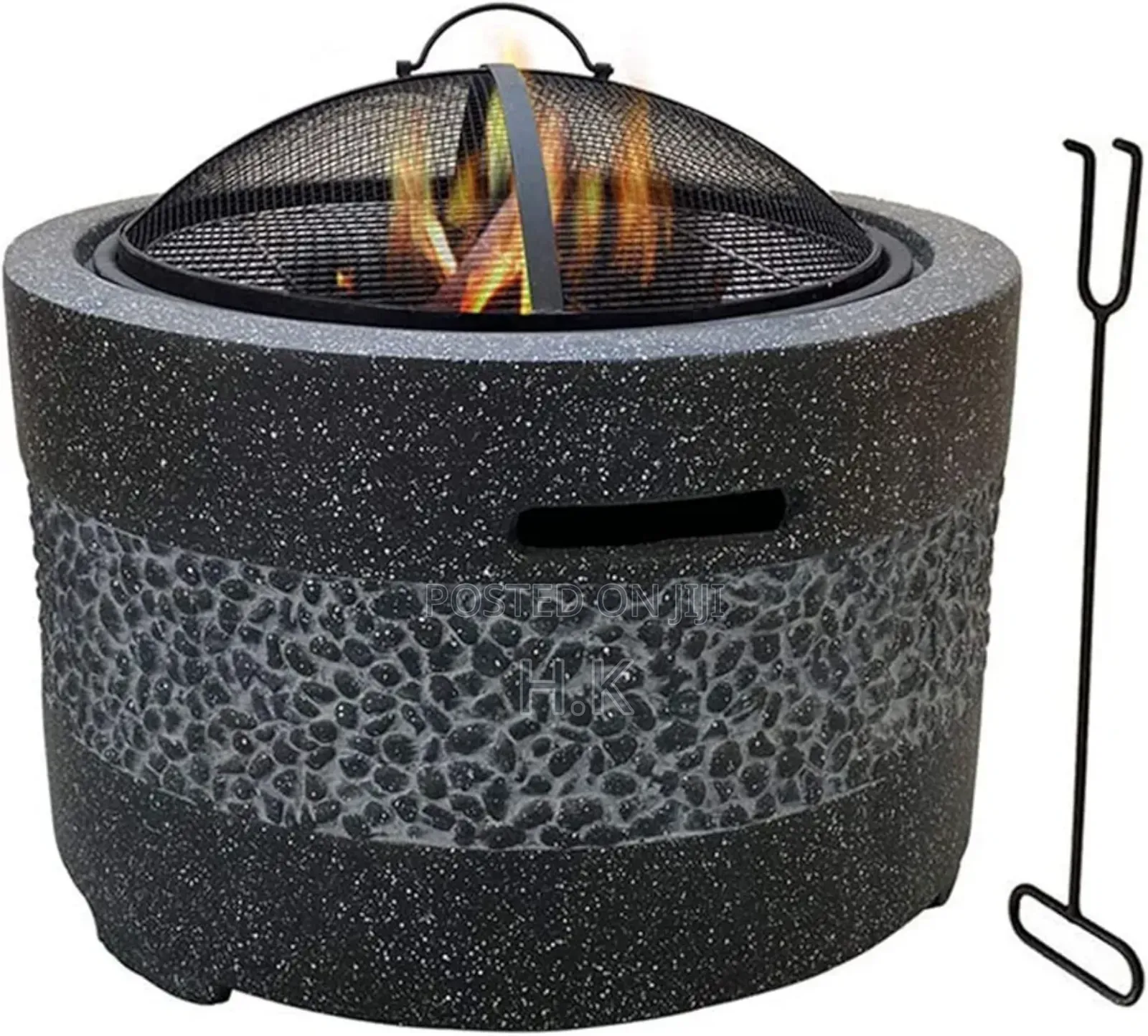 Garden Fire Pit Outdoor Party BBQ Fire Pit Bowl Grill "Big"