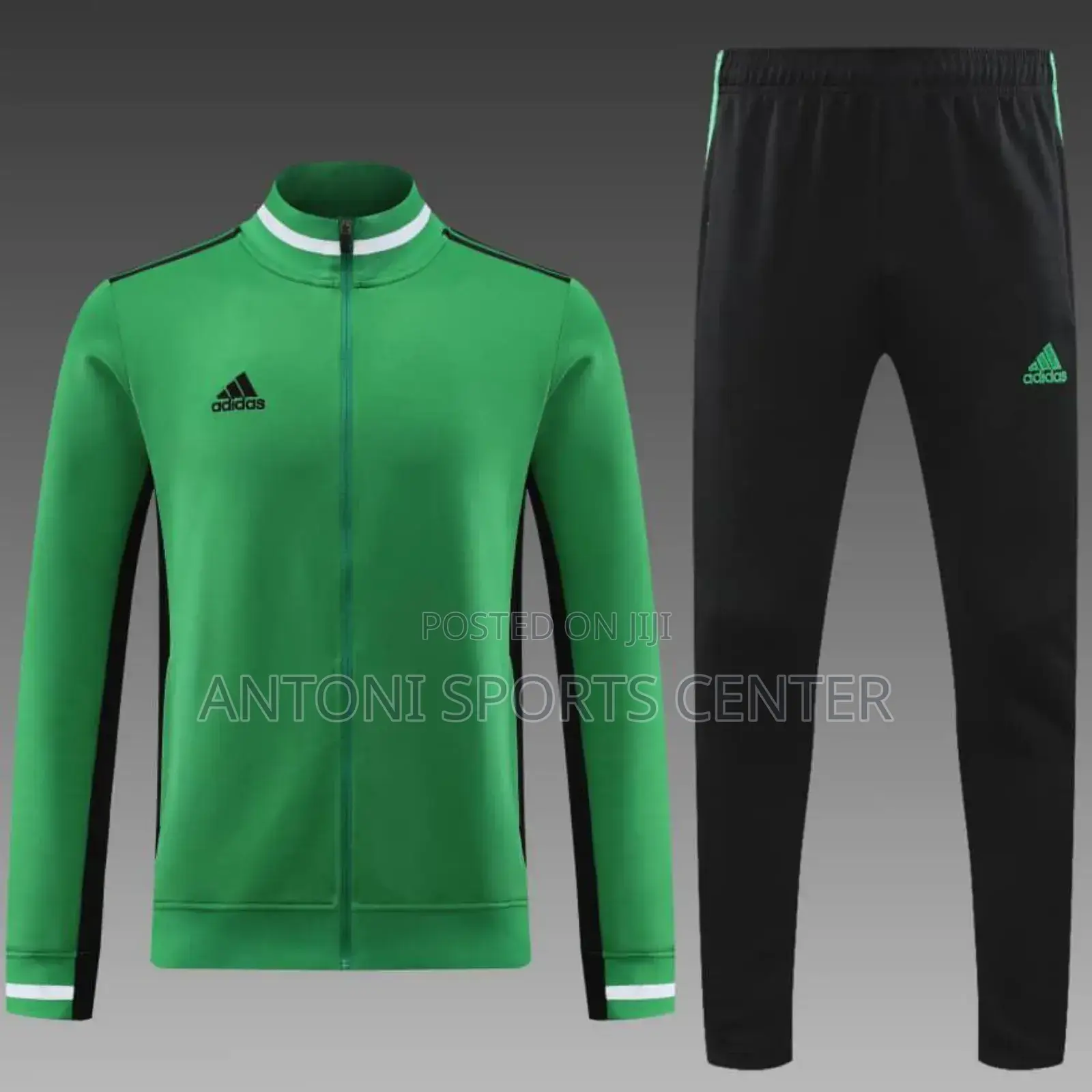 Track Suit Green Color Adidas