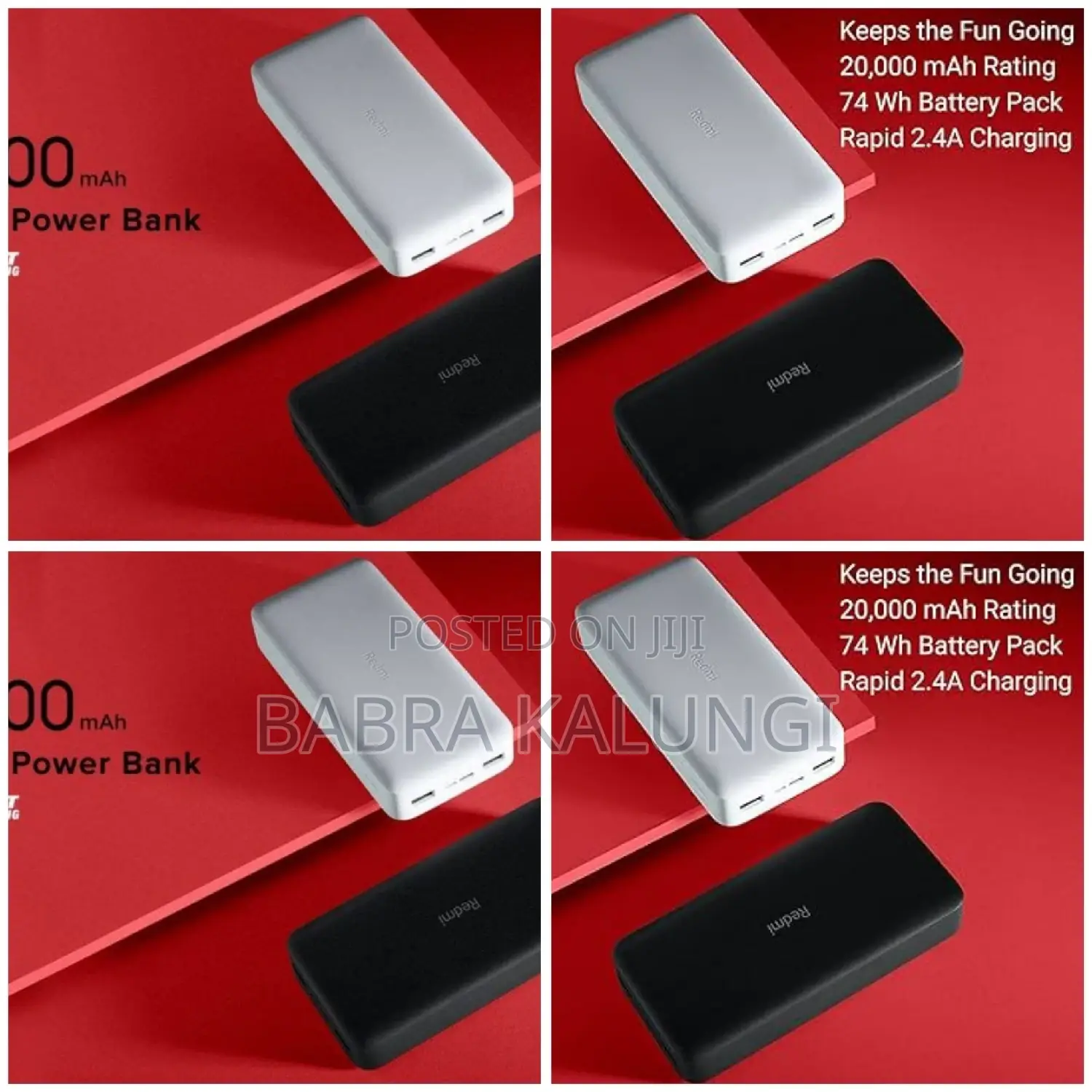 Xiaomi Redmi Power Bank 20000mah