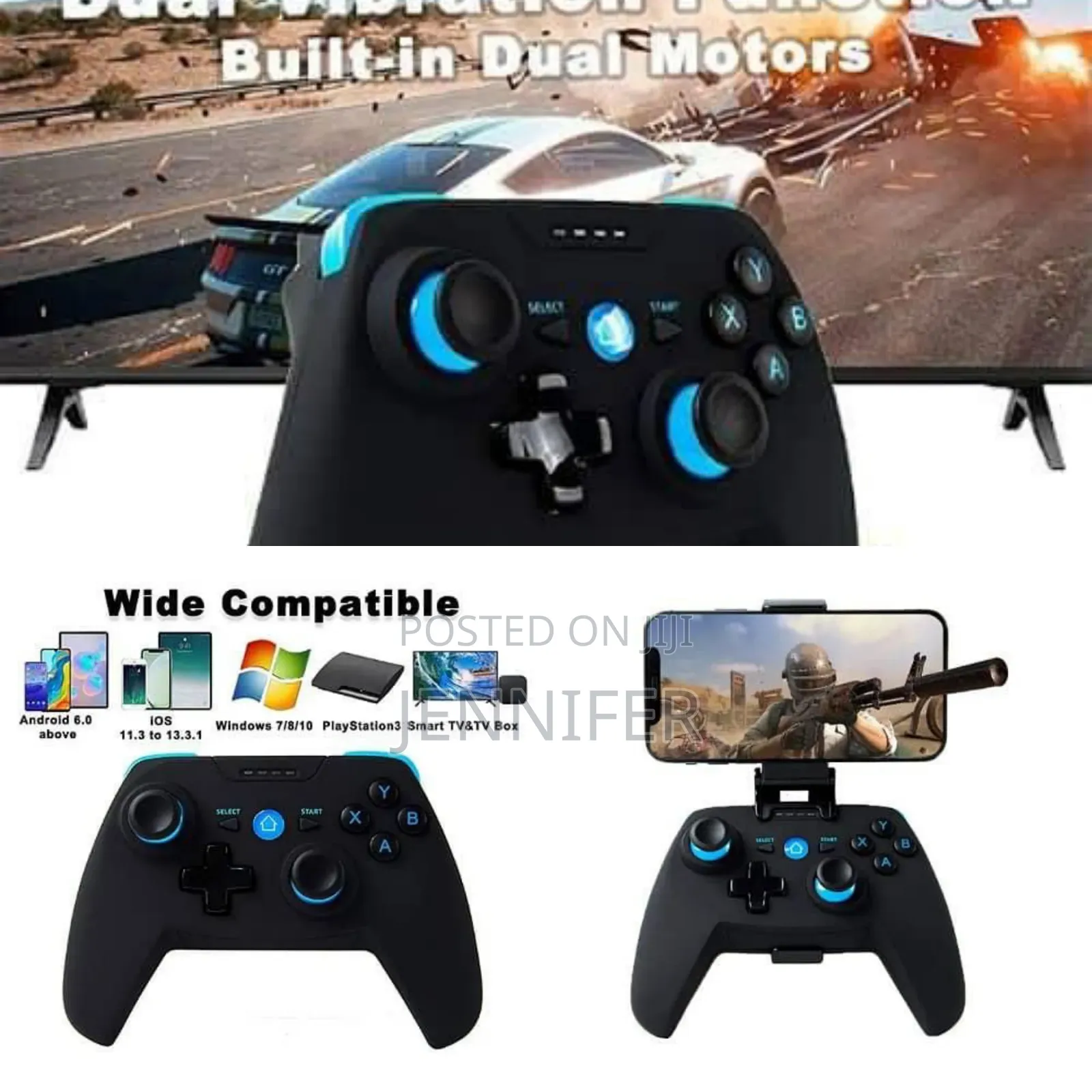 Wireless Programmable Game Control Pad