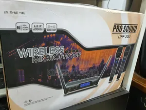 Photo - Pro Sound Uhf 200 Wireless Microphone System