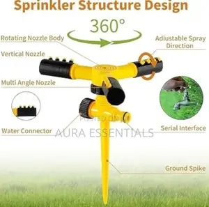 Ground Insert Three Fork Automatic Sprinkler