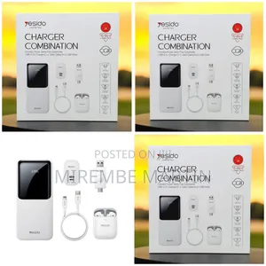 Yesido 5 in 1 Combo Pack Charger Combination