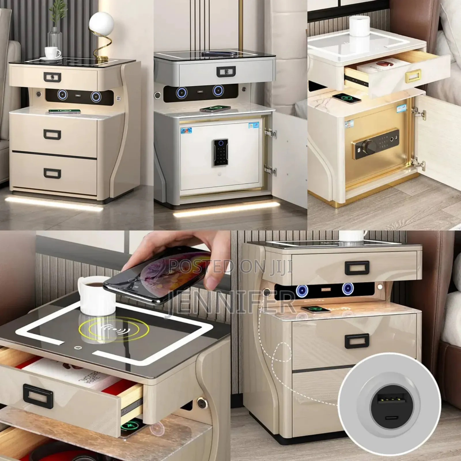 Unique Smart Table With Safe
