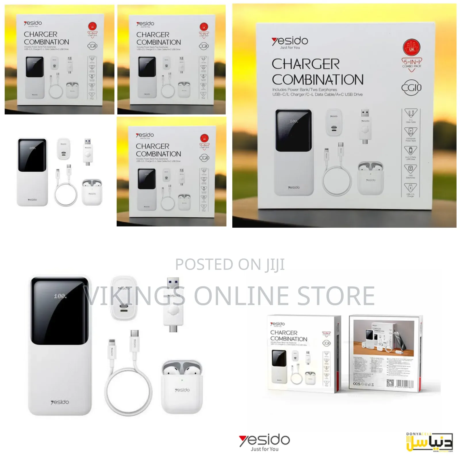 Yisidou Cg10 Five-Function Combination Charger Box
