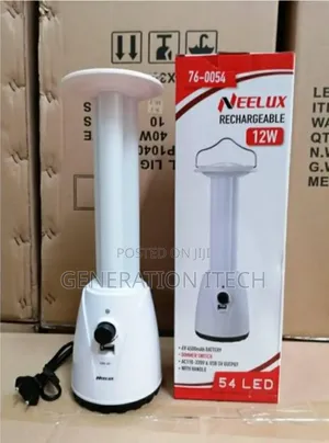 Neelux Led Rechargeable Emergency Light Lamp-12w