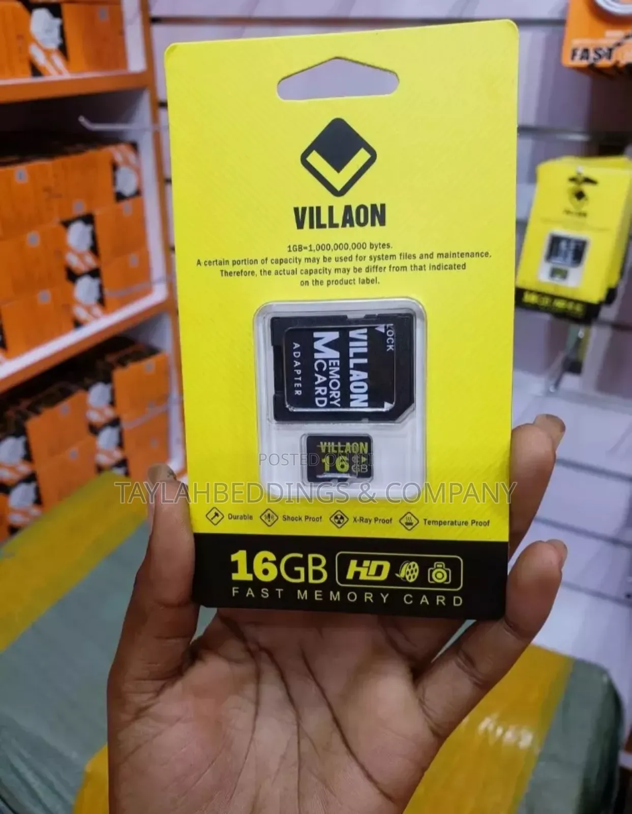Villaon 16gb Memory Card ( New)